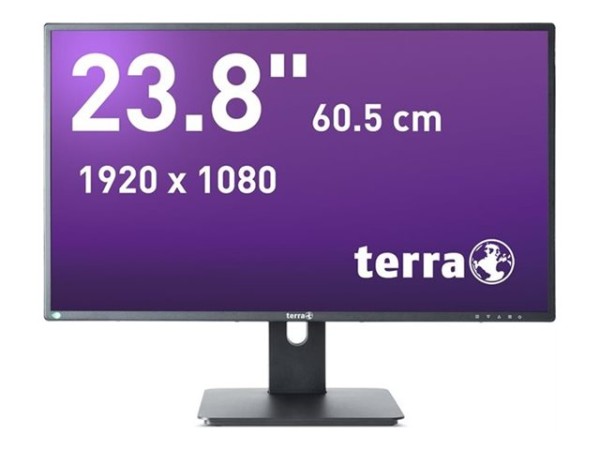 WORTMANN AG TERRA LCD/LED 2456W PV V3 schwarz DP, HDMI GREENLINE PLUS 60,5cm (23,8")