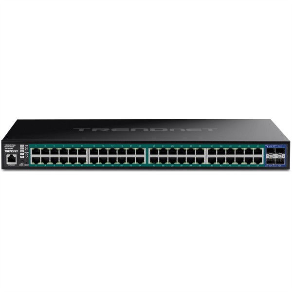 TRENDNET TRENDNET TPE-3524S 52 Port PoE+ Switch, Gigabit Web Smart mit 10G SFP+ Slots