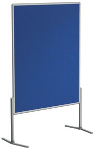 FRANKEN Moderationstafel PRO, 1.200 x 1.500 mm, Filz blau