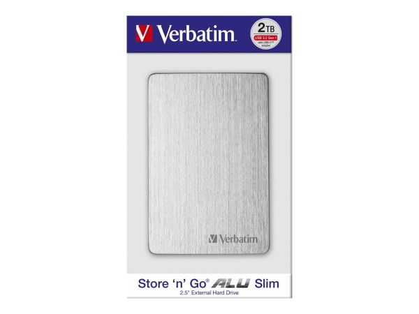 VERBATIM VERBATIM Store 'n' Go ALU Slim 2TB