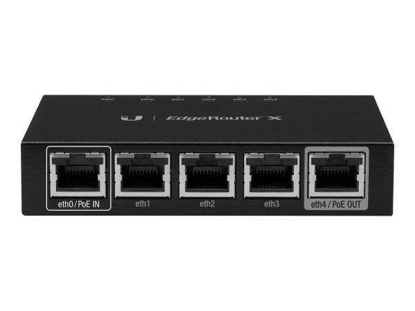 UBIQUITI NETWORKS Ubiquiti EdgeRouter X, 4-port Gigabit Router, ER-X ER-X