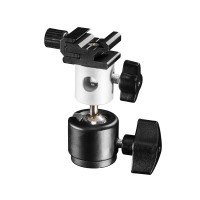 WALIMEX PRO walimex Schirm- und Blitzhalter mit Kugelkopf 21637