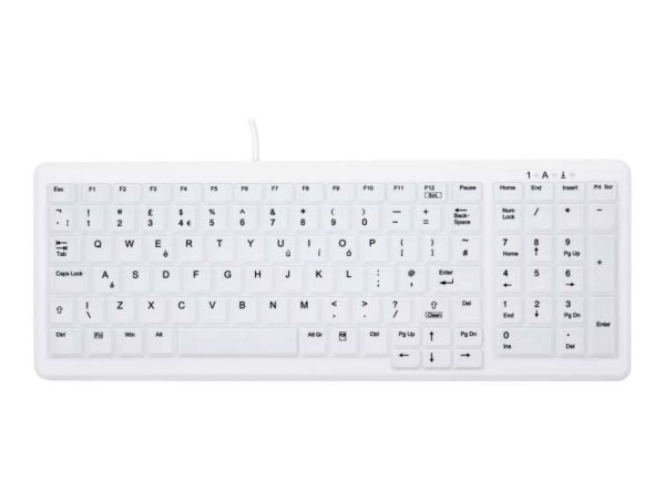 CHERRY ACTIVE KEY TAS AK-C7000F-U1-W/UK UK-Layout weiß AK-C7000F-U1-W/UK