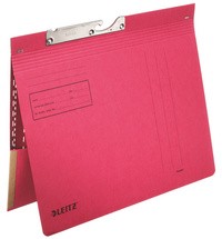 LEITZ Pendelhefter, mit Tasche, A4, rot