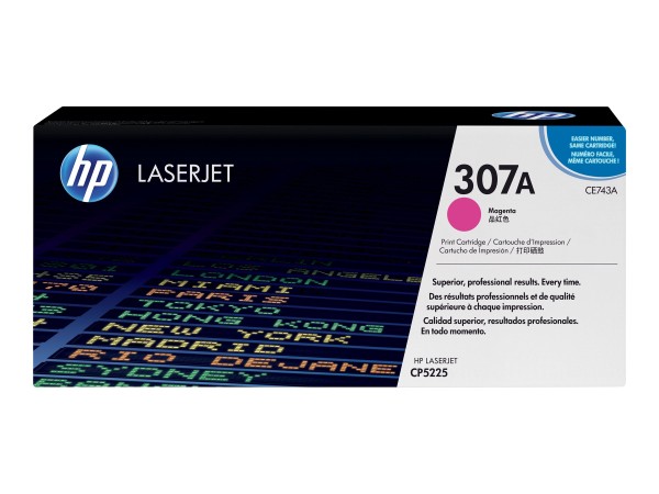 HP 307A Magenta LaserJet Tonerpatrone (CE743A) CE743A