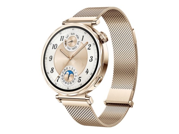 HUAWEI HUAWEI Watch GT5 41mm (Jana-B19M) (gold, goldenes Milanese-Armband)