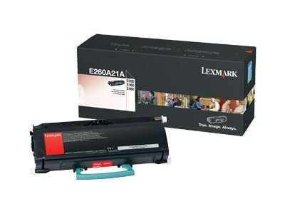 LEXMARK Schwarz Tonerpatrone E260A21E