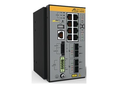 ALLIED TELESIS ALLIED TELESIS 8x 10/100/1000T, 2x 100/1000X SFP, 2x 1/10G SFP+, Industrial Ethernet, Layer 3 Switch