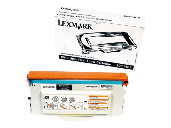 LEXMARK Schwarz Tonerpatrone 20K1403