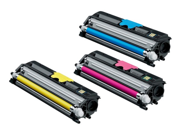 KONICA MINOLTA KONICA MINOLTA 3er Pack Gelb, Cyan, Magenta Tonerpatrone