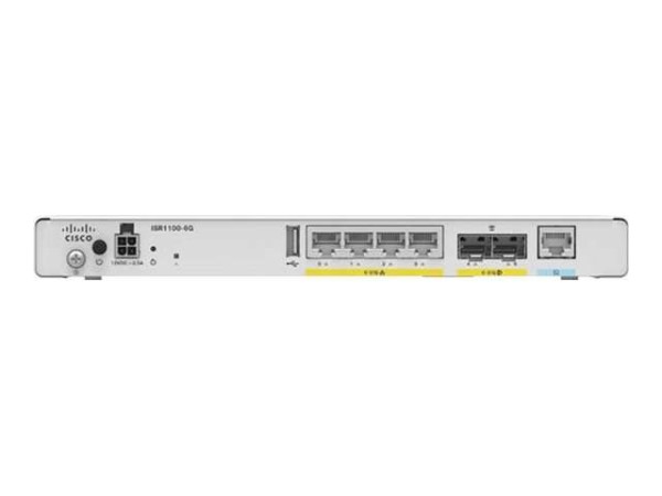 CISCO SYSTEMS ISR1100 ROUTER 4 GE LAN/WAN ISR1100-6G