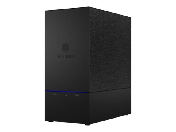 RAIDSONIC ICY BOX IB-RD3621-C31 - Festplatten-Array - 2 Schächte (SATA-600) IB-RD3621-C31