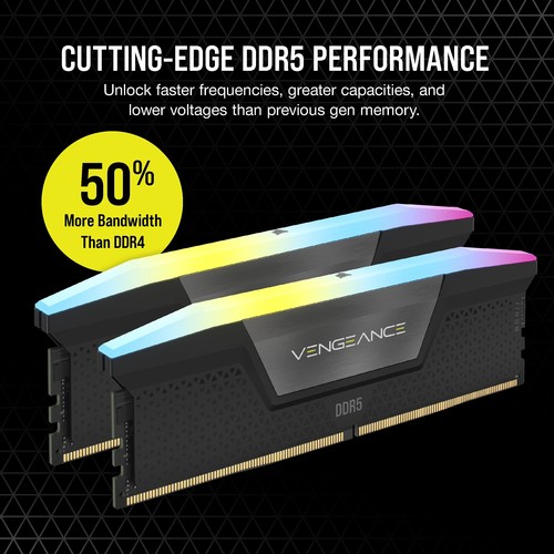 CORSAIR VENGEANCE RGB B 48GB Kit (2x16GB) CMH48GX5M2B6000C30