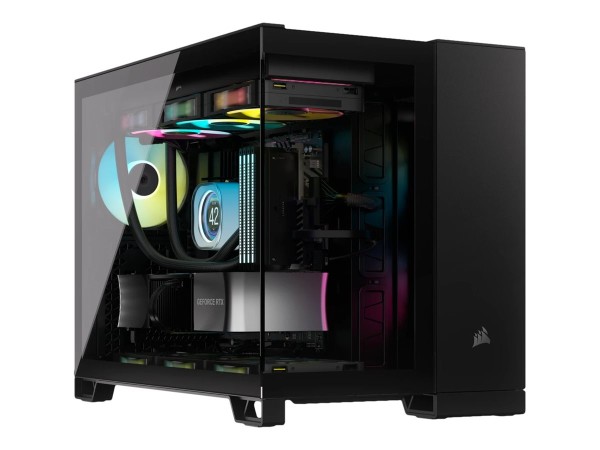 CORSAIR Geh Midi 2500X (Tempered Glass) Black CC-9011265-WW