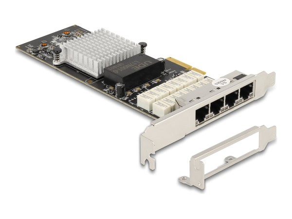 DELOCK DELOCK PCI Express x4 Karte zu 4 x RJ45 Gigabit LAN i350 Port Bypass