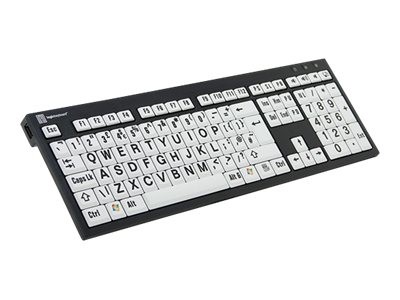 LOGIC-KEYBOARD LOGIC-KEYBOARD LogicKeyboard XL-Print PC-Slim