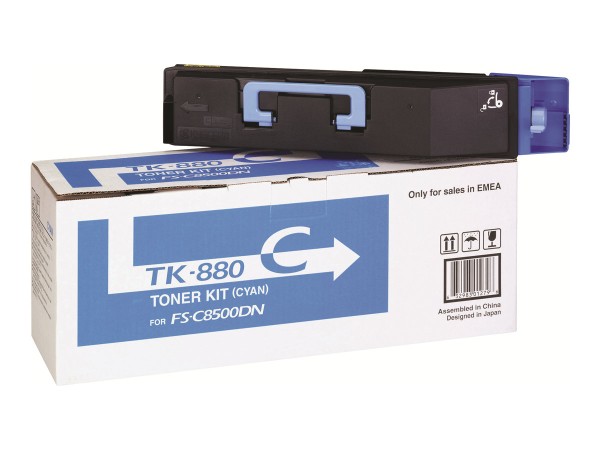 KYOCERA TK 880C Cyan Tonerpatrone 1T02KACNL0