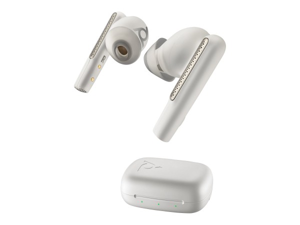 HP Poly Voyager Free 60 UC M White Sand Earbuds +BT700 USB-A Adapter +Basic 7Y8L5AA