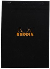 RHODIA Notizblock No. 18, DIN A4, kariert, orange