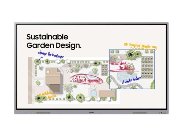 SAMSUNG Smart Signage WE75FX 189,0cm (75") LH75WEFWLGCXEN
