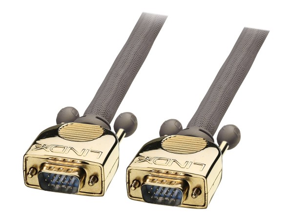LINDY Premium Gold - VGA-Kabel - HD-15 (M) - HD-15 (M) - 30 m - Flügelschra 37826
