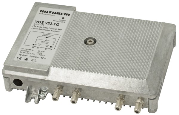 KATHREIN KATHREIN KATH Hausanschlussverstärker VOS 953-1G F-Anschl. 1GHz überwachbar ferngespeist