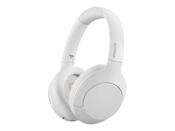 PHILIPS TAH8506WT/00 Over Ear Kopfhörer Bluetooth ANC - weiß USB-C TAH8506WT/00