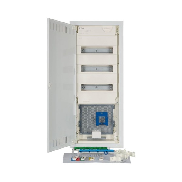 EATON EATON 302437 KLV-60UPP-HY36-F Kleinverteiler Unterputz Anzahl Teilungen = 12 Anzahl Reihen = 5 (3024