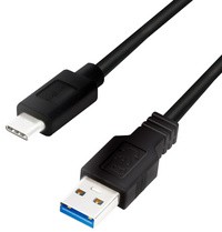 LogiLink USB 3.2 Kabel, USB-A - USB-C Stecker, 3,0 m, weiß