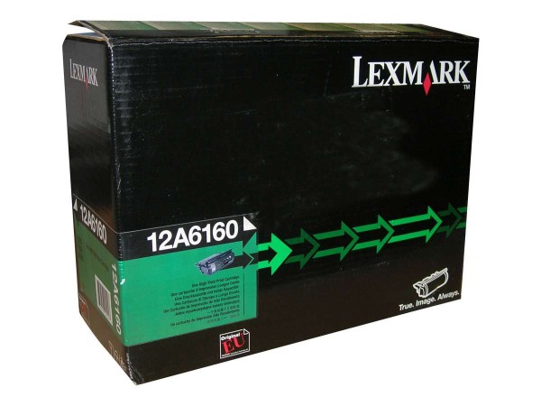LEXMARK Schwarz wiederhergestellt Tonerpatrone 0012A6160