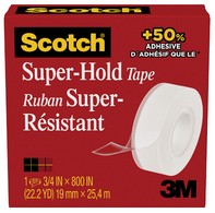 Scotch Klebefilm Super-Hold 700K, 19 mm x 25,4 m, Karton