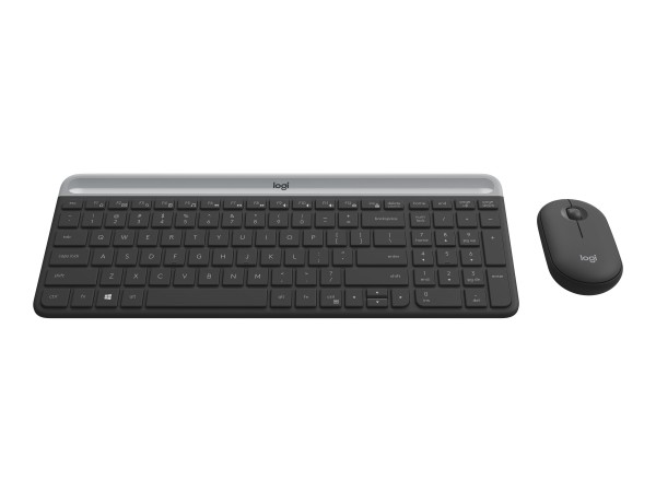 LOGITECH Slim Wireless Combo MK470 - Tastatur-und-Maus-Set - kabellos - 2.4 920-009202
