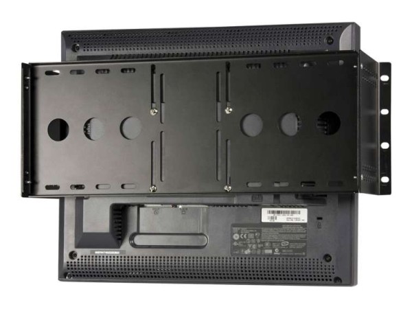 STARTECH.COM Universal LCD Monitor Vesa Halterung für 19 Zoll Serverschran RKLCDBK