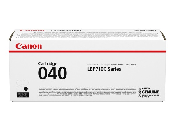 CANON 040 Schwarz Tonerpatrone 0460C001