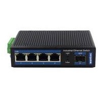 WANTEC WANTEC Industrial PoE Fiber Ethernet Switch 4 Port + 1 SFP