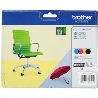 Brother LC229XL Value-Pack - Tintenpatrone Original - Schwarz, Cyan, Magenta, Yellow