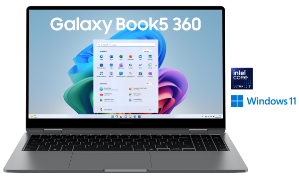 SAMSUNG Galaxy Book5 360 39,6cm (15,6") Ultra 7 256V 16GB 512GB W11P NP754QHA-KA3DE