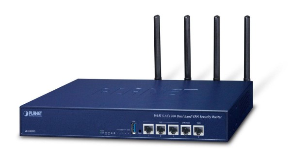PLANET TECHNOLOGY PLANET TECHNOLOGY VR-300W5 Enterprise router -firewall VPN -VLAN -QoS -HA -AP controller
