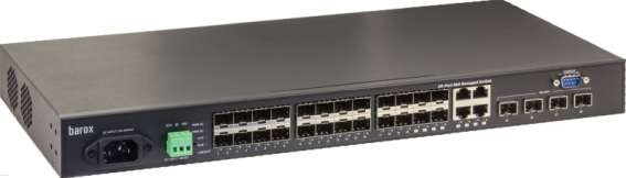 BAROX Switche für 19"- und Tischmontage mit Management RY-LGSO25-28