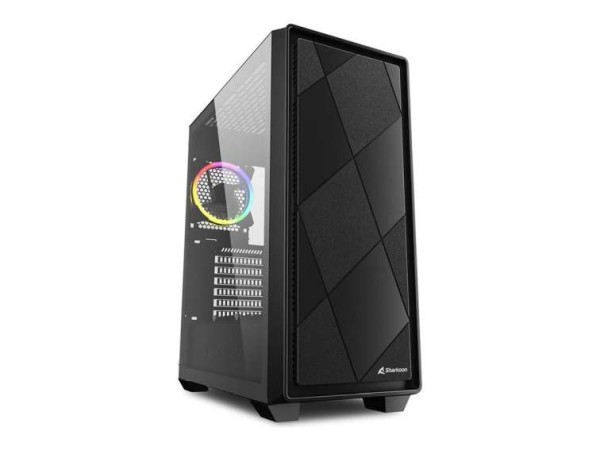 SHARKOON Midi VS8 RGB Black 4044951039081