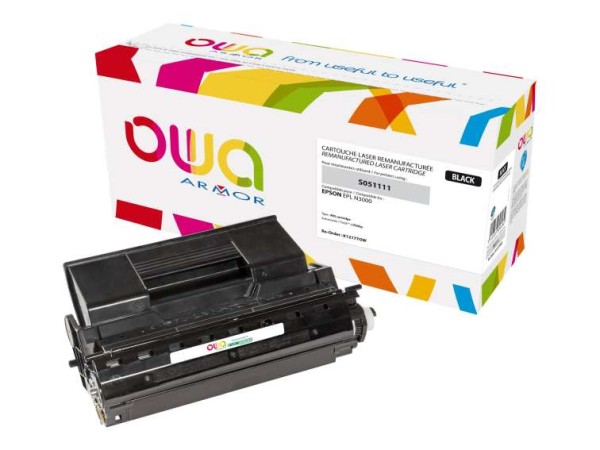 OWA Schwarz wiederaufbereitet Tonerpatrone K12177OW