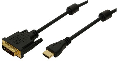 LogiLink HDMI - DVI-D 18+1 Monitorkabel, 3,0 m