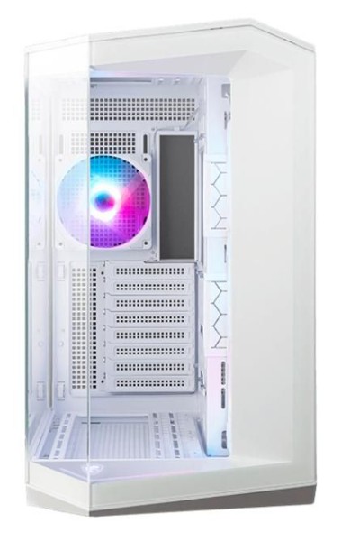 MSI MAG Pano 100R PZ Midi Tower Gaming Gehäuse, Seitenfenster, Weiß 306-7G26W22-HH9