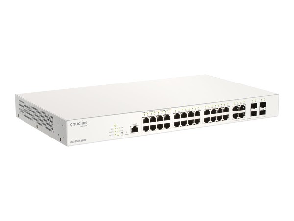 D-LINK D-LINK Nuclias Cloud Managed 28-Port Layer2 PoE+ Gigabit Switch