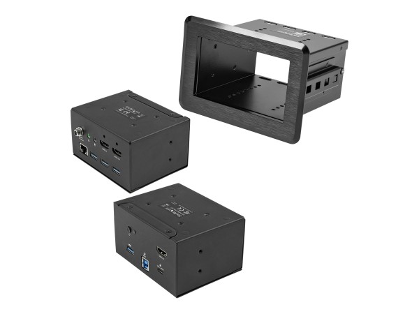 STARTECH.COM Konferenztisch-Konnektivitätsbox mit Laptop-Docking - 4K HDMI KITBZDOCK