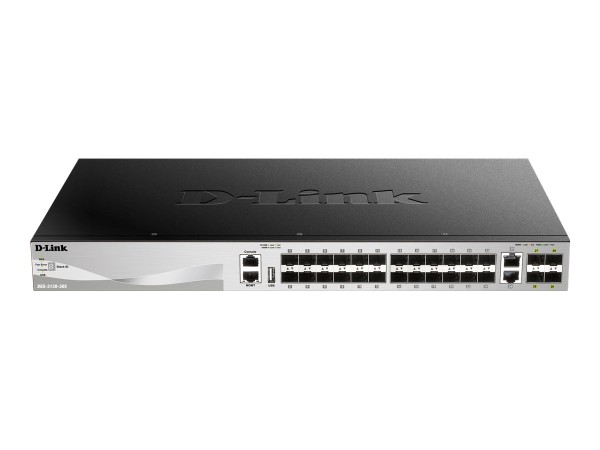 D-LINK 30-P. POE GIGABIT STACK SWITCH DGS-3130-30PS/SI