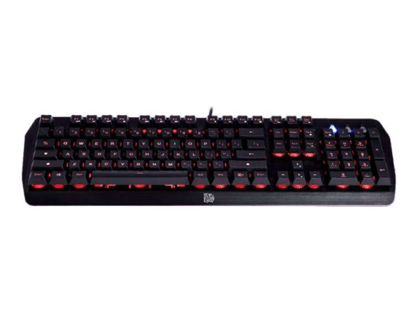 THERMALTAKE TT ESPORTS Challenger Edge Gaming Tastatur schwarz komplette Hi KB-CHE-MBBLGR-01