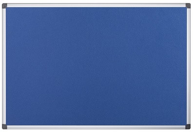 Bi-Office Filztafel "Maya", 1.800 x 1.200 mm, blau