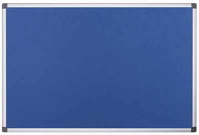 Bi-Office Filztafel "Maya", 1.800 x 1.200 mm, blau