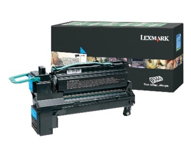 LEXMARK LEXMARK Extra High Yield Print Cartridge C792 Cyan Tonerpatrone LCCP, LRP